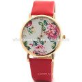 2015 New women geneva flower ladies watch